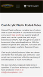 Mobile Screenshot of coloredplastics.com